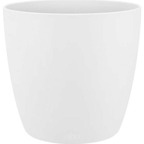 VASO BRUSSELS ROUND 25CM WHITE ELHO