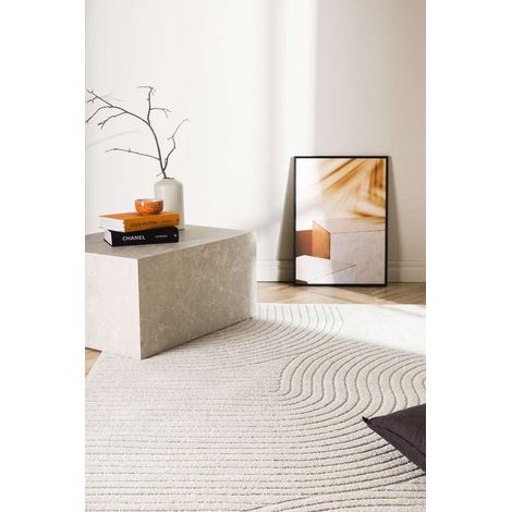 Vince tapis 230x160cm blanc.