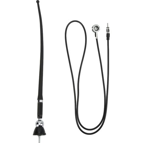 stéréo de voiture 36 cm en ABS noir résistant à l usure et à (1/5)