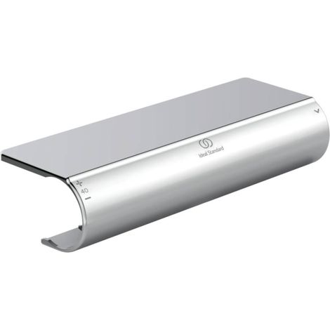 Tablette pour mitigeur douche Thermostatique CERATHERM T50 Rangement Produit de Toilette Sous la Douche Finition Chrome A7215AA (1/4)