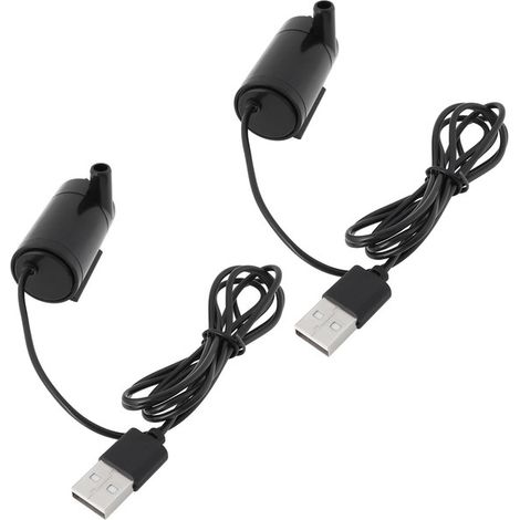 Mini pompe à eau submersible USB 5V pour fontaine aquarium et bassin