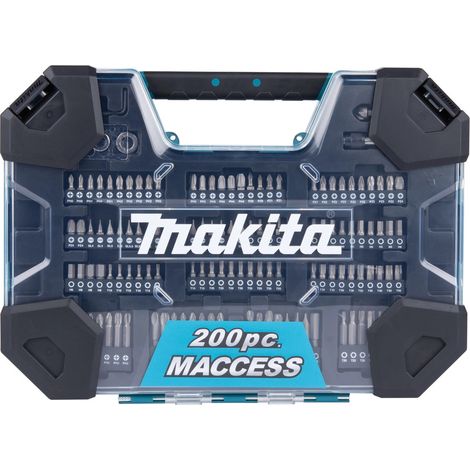 Makita E-22610 MACCESS Drill & Bit Set - 200 Piece (1/2)