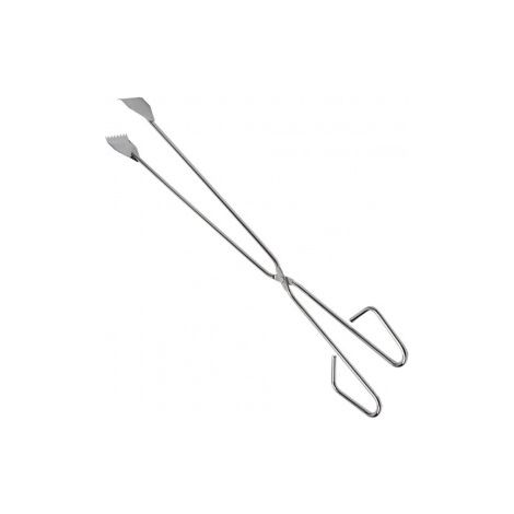 SAUVIC tenacilla pinza barbacoa inoxidable 55 cm , Tenacilla barbacoa 55 cmComplemento fundamental para barbacoaMaterial: Acero inoxidable 18/8 electropulidoTamaño: 55.