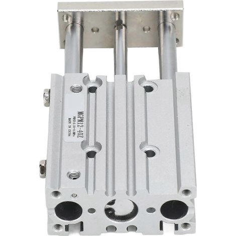 3-Stangen-Pneumatikzylinder SMC-Typ, doppeltwirkend, 12 mm Bohrung, 40 mm Hub, mit Führung
