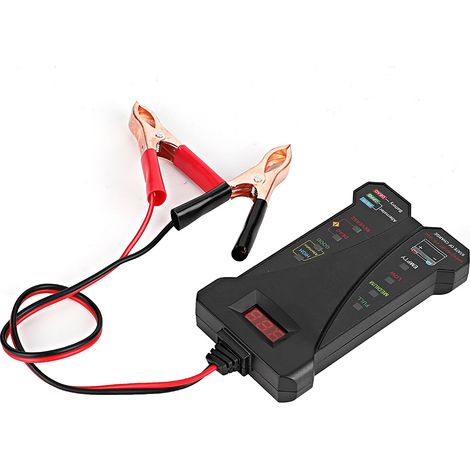 Testeur batterie auto 12V LED afficheur numérique contrôleur analyseur outil diagnostic (1/5)