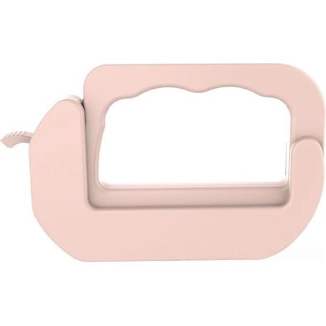 Chipstütenklammern, Lebensmittelklammern, Brotklammern  Robust, verstellbar, Einheitsgröße, stapelbar, magnetisch, gefrier- und kühlschrankgeeignet, zum Einhaken, langlebig, ergonomisch (rosa, 10 Stüc
