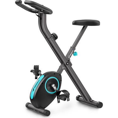 MERACH Klappbares Heimtrainer, kompakt und leise, 16 Magnetstufen, LCD-Bildschirm, Tablet-Halterung (1/5)