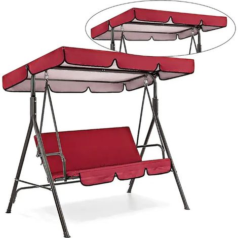 Sige mtallique Columpio pour Porsche avec parebrise Oxford 210d (1/5)