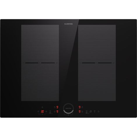 Klarstein Delicatessa 70 Flex Placa de inducción encastrable 4 zonas 7000 W Vitrocerámica (1/5)