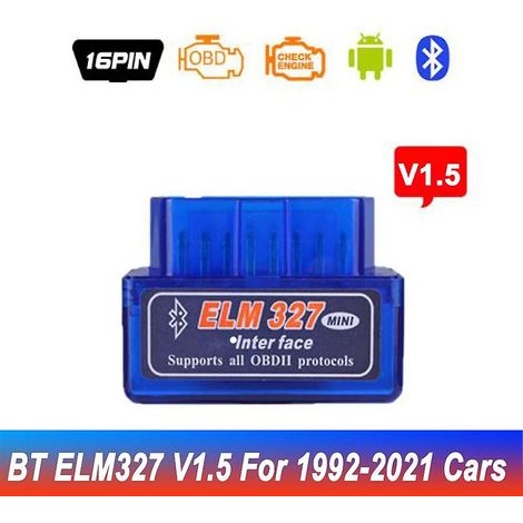 Adaptateur OBD2 Bluetooth codes DTC voyant moteur diagnostic auto (1/5)