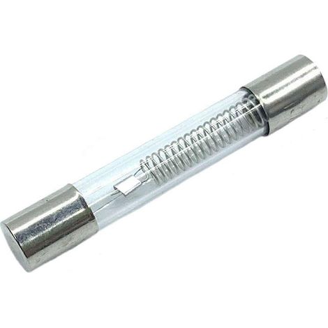 Fusibles haute tension pour four à micro-ondes (0,8 A) - Lot de 10 (6 x 40 mm, 5 kV, 0,65 A, 0,75 A, 0,8 A, 0,9 A) - Tubes en verre - Remplacement (1/5)