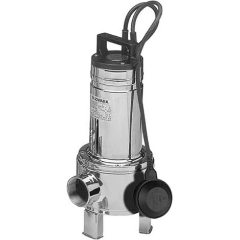 Pompa da drenaggio Lowara DOMO15T Trifase 1,1Kw sommersa per acque sporche nere svuotamento pozzi neri fogna Girante Bicanale inox ad alta portata