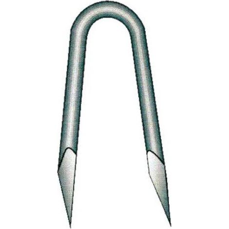 Crampillon (Cr) en Vrac Galvanisé à Chaud (Hdg) - 2.7x27 mm en Seau de 5 kg - D-Work (1/2)