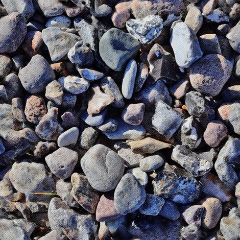 Telas decorativas para exteriores Oxford - motivo: piedras en la playa (1/5)