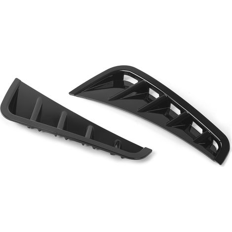 Schwarzer Canard-Frontstoßstangenspoiler, Ersatzteil für Mercedes-Benz C-Klasse W205 AMG Line (ab 2019). (1/5)