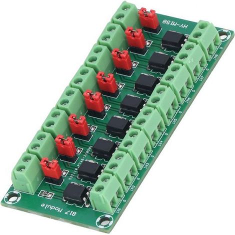 Module Isolé Optocoupleur Carte d'Isolation Photoélectrique Pilote 8 Canaux 817 Plage d'Alimentation 3.6V à 30V (1/5)