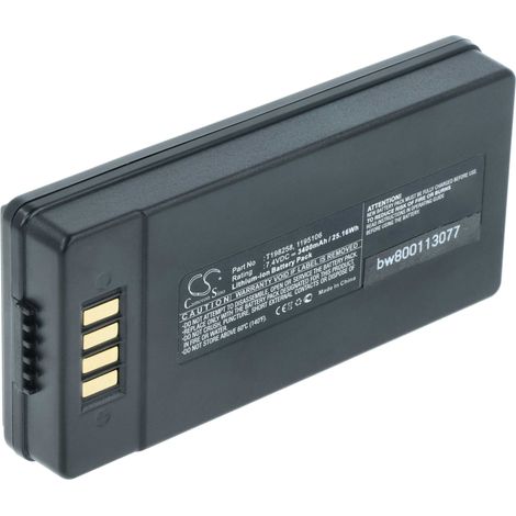 vhbw Akku kompatibel mit Flir ThermaCam E2, B2, E25, E30, E40, E45, E50, E65, EX320 Wärmebildkamera (3400mAh, 7,4V, Li-Ion)