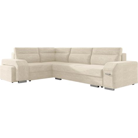 Sofá rinconero Kingsport 116, Izquierda, Función de descanso, Almacenaje, 305x205x78cm, 0 (1/5)