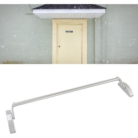 Verrou de secours à pression, verrou de barre de poussée pour porte de secours incendie, point de verrouillage unique (1/5)
