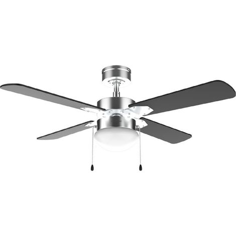 Cecotec Ventilador de Techo con Luz EnergySilence Aero 450 IronBlack de 50 W y 42” con luz, 3 Velocidades (1/5)