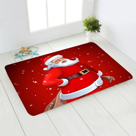Chaussette De Noël - 40 x 60 cm - Tricot Épais - Boucle De Suspension - Pour Arbre De Noël Cheminée Ou Mur - Lot De 1 (1/5)