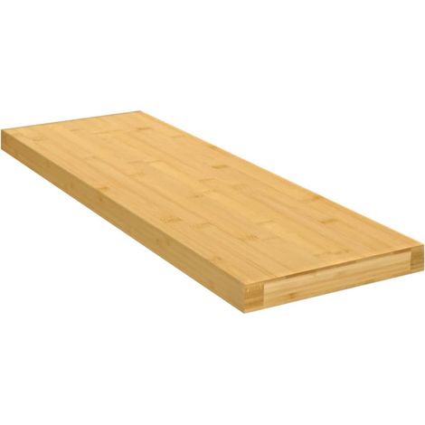 Wandregal 60x20x2,5 cm Bambus