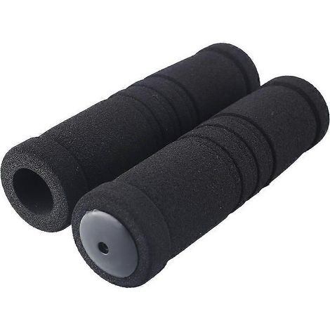 Lot de 4 housses de guidon de vélo en mousse antidérapante (noir) (1/5)