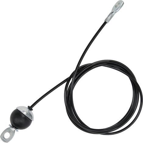 Câble de remplacement en acier pour poulie de musculation, 3 mètres, compatible home gym et appareils fitness (1/5)