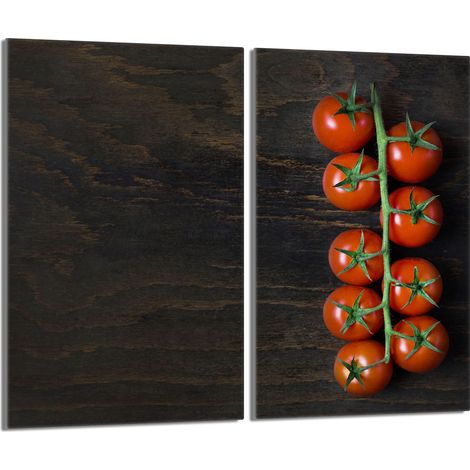 Glasschutzplatte für den Herd 2x30x52 Tomate (1/5)