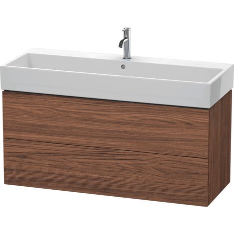 Duravit L-Cube mueble bajo lavabo suspendido, 2 cajones,