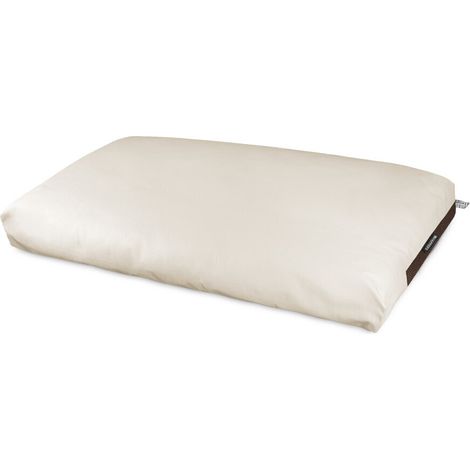Coussin pour palette Similicuir Extérieur Écru Siège et/ou Dossier 120x60x20 Écru