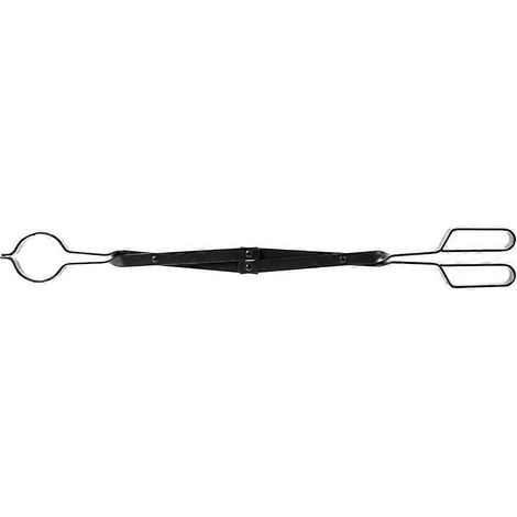 Pince à bûches extra-résistante pour bûches de 62,5 cm (24,6 po) et jusqu'à 30,5 cm (12 po) d'épaisseur. Finition antirouille. Pince à bûches noire. (1/5)