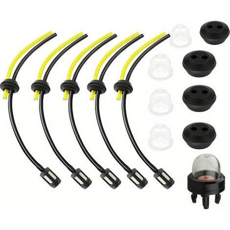Filtre de RéServoir Tuyau Carburant Remplacement pour DéBroussailleuse, TronçOnneuse, Conduite