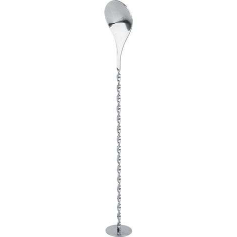 Cuillère à cocktail longue en acier inoxydable 11 pièces, cuillère de bar pour mélanger boissons hautes, vin et spiritueux (1/5)