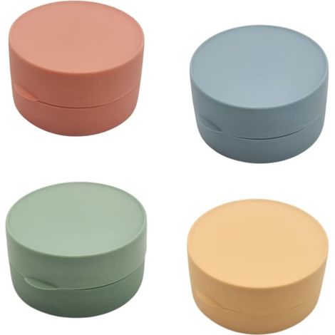 BEBUSINGOTO Boite Savon Plastique 4 Pièces Boîte à Savon de Voyage Portable Porte-Savon Etanches avec Couvercle Boîte de Rangement de Savon Petit pour la Maison (1/5)