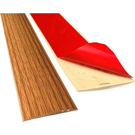 Selbstklebende PVC-Übergangsschwelle 4 cm x 1 m Grau/Gelb Fliesen-/Teppichkantenschutz – 150 g/Stück (1/5)