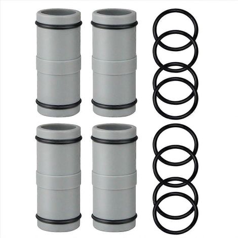 4 raccords pour tuyau de piscine, connecteurs droits pour tuyau de pompe de filtration de piscine, accessoires de piscine, diamètre 1,25 pouce. (1/5)