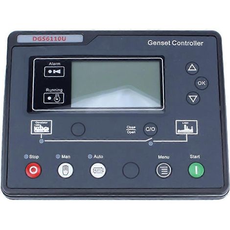 Panneau de commande de démarrage/arrêt automatique AMF pour générateur 6110U, pièces détachées pour générateur HGM6120N (1/5)