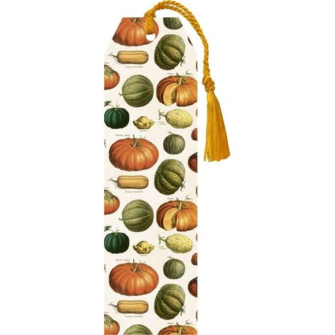Segnalibro numero 154 con nastro a forma di zucca