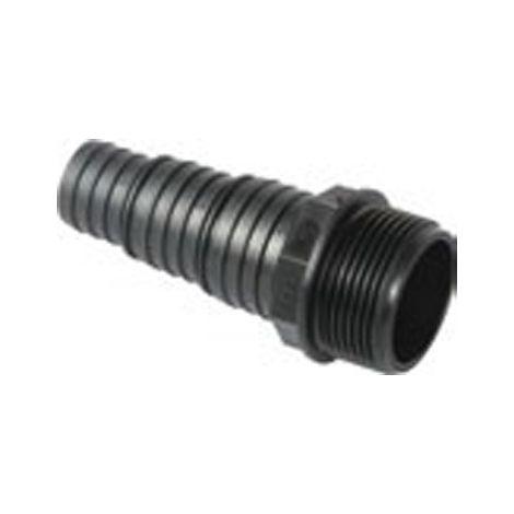 Portagomma gradinato diritto maschio in pp Diametro: 3/4” x 25 x 20 x 13 mm (1/3)