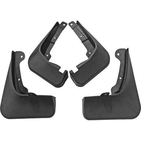 Original soft rubber mud flaps for Roewe i6 MAX 2020 vehicles, suitable for tire protection and mud flap modification, black.--DTEKGAZ