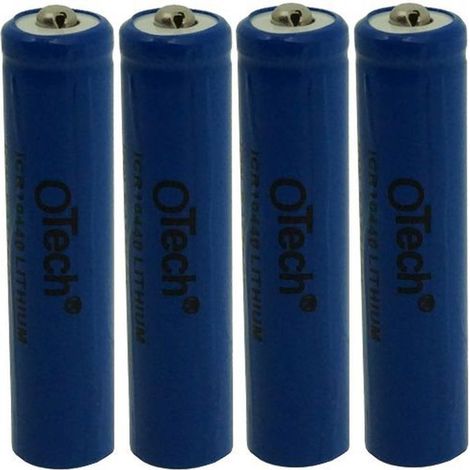 Batterie rechargeable - OTECH - ICR10440 (AAA) - 3,7V - 350mAh - Compatible LED LENSER M3R BOXED (1/2)