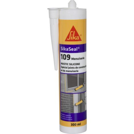 Mastic silicone SIKA Sikaseal 109 Menuiserie - Transparent - 300ml (1/4)