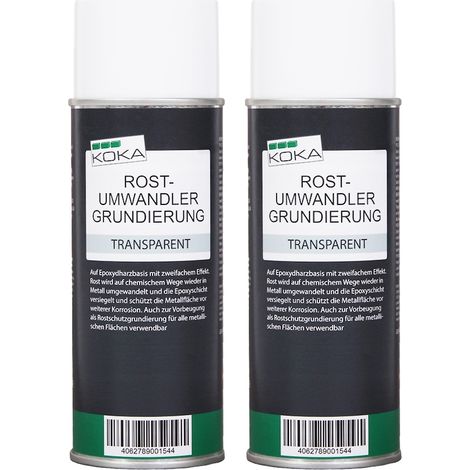 2x Rostumwandler Grundierung transparent (1/2)