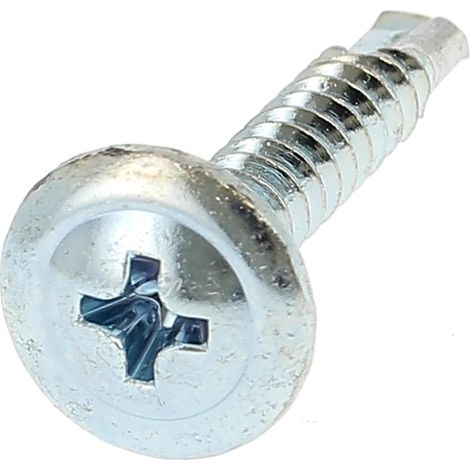 Autoperceuse TRL Cruciforme 4.2X25 Acier Zingué Blanc (1/2)
