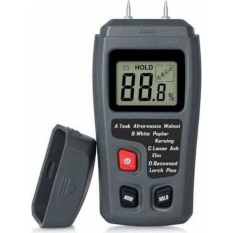 Testeur D'Humidité Du Bois Portable Testeur D'Humidité Lcd Pour Détecteur D'Humidité Du Bois Pour La Mesure De L'Humidité Du Papier De Bois De Chauffage,--TRIMEC (1/5)