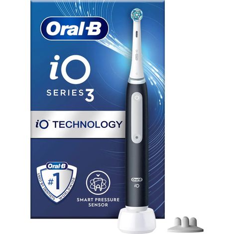 Spazzolino elettrico Oral-B iO 3S Nero/Bianco (1/5)