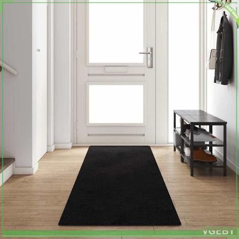 Tapis couloir - FAFEISY - 42011408 - Noir - 80 x 400 cm - Antidérapant (1/5)