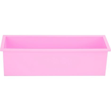 Rechteckige Silikon-Seifenform (1200 ml), DIY-Box für geformte Seifenstücke, handgefertigtes Seifenherstellungswerkzeug. (1/5)