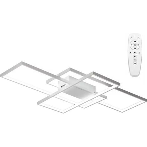 PLAFONIERA APP660 MODERNO BIANCO LED + TELECOMANDO 3-PUNTI LUCE 50X90CM